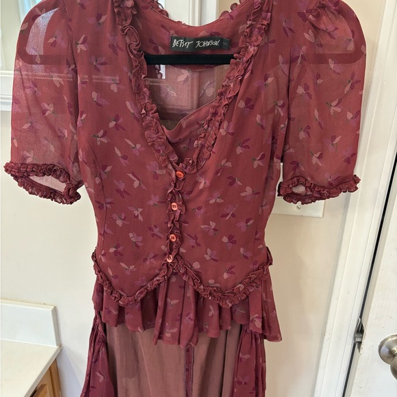 Vintage Betsey Johnson 2 piece dress RARE - Picture 2 of 8